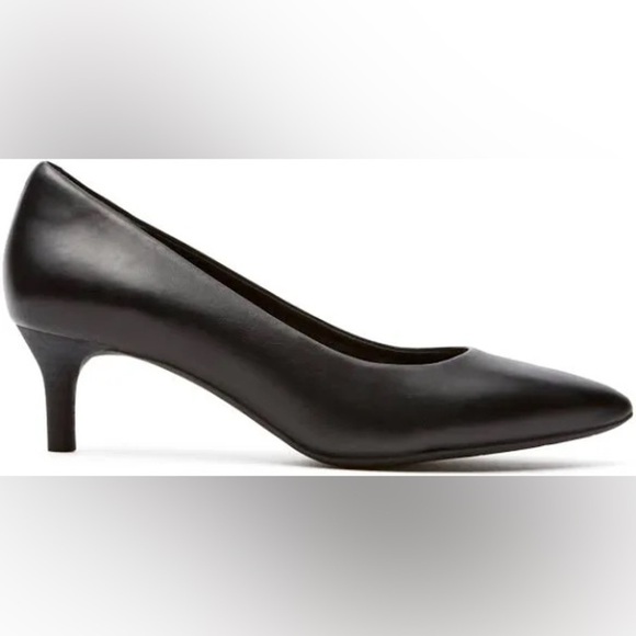 S43. NWT Rockport WOMEN'S TOTAL MOTION KALILA HEEL Black 8 Wide - Picture 4 of 8